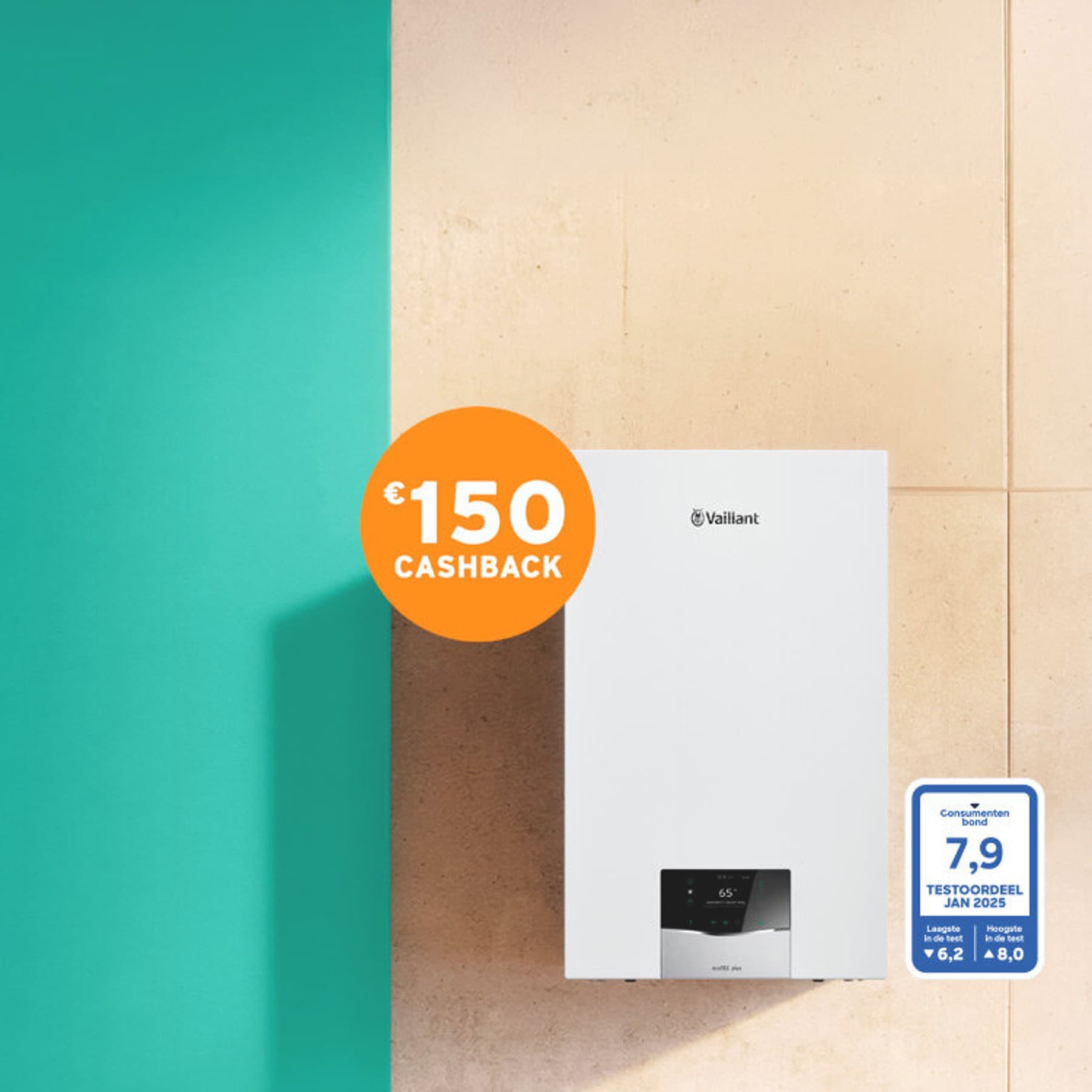 aroTHERM pro warmtepomp met ecoFIT pro cv-ketel